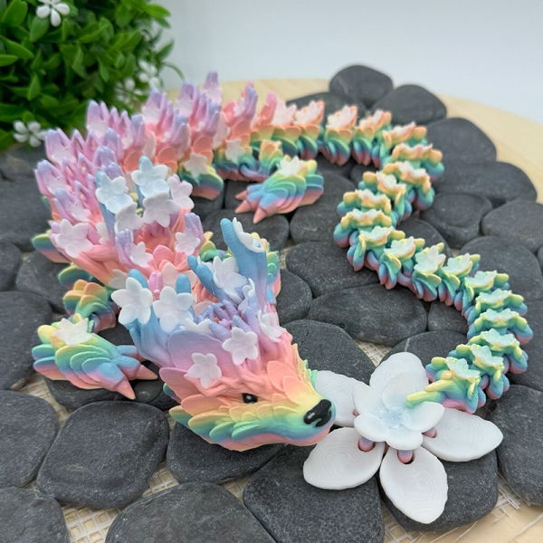 Kirschblütendrache – Florale Magie